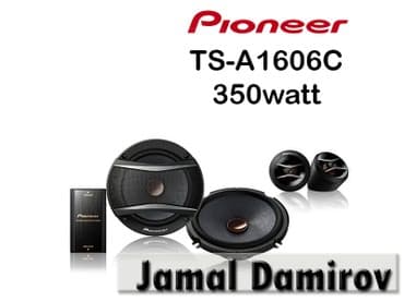 pioneer maqnitola: Pioneer Dinamiklər TS-A1606C 350watt. Динамики Pioneer TS-A1606C — 1