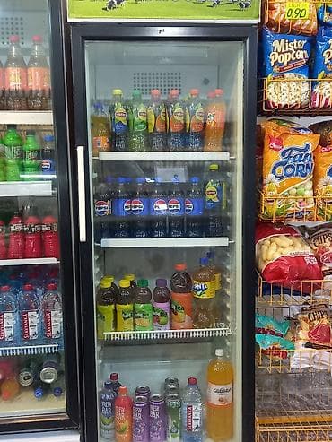 islənmis soyuducular: Soyuduculu içkilər vitrini – market və kafe üçün - Tək qapılı, şüşə — 2