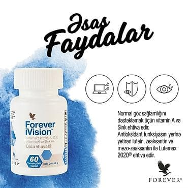 Forever iVision – göz sağlamlığını dəstəkləmək üçün nəzərdə tutulmuş
