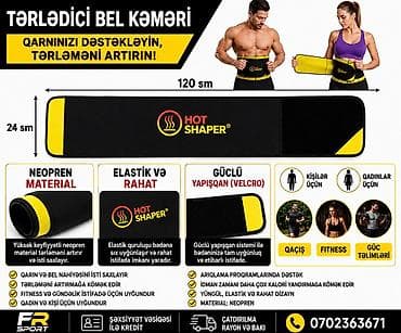 💥 tərlədici korset, bel korseti