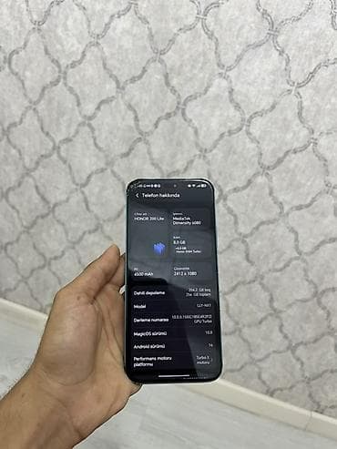 samsung tab a: Honor 200 Lite, 256 GB, rəng - Mavi — 7