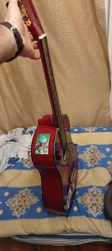 real gitara: Klassik gitara, Yamaha, İşlənmiş, Pulsuz çatdırılma — 4