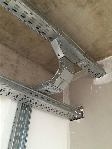 top qapı: Metall kabel kanalı (perforasiyalı) - Material: sinklənmiş polad - — 2