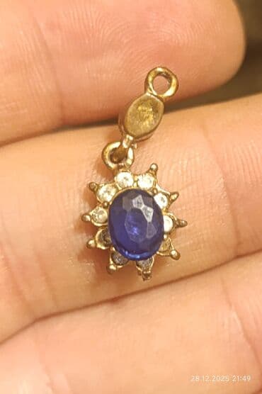 sari sapfir dasi: Kulon, Sarı qızıl, Sapfir — 1