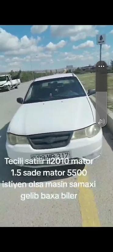kia masin qiymetleri: Daewoo Nexia: 1.5 l | 2010 il Sedan — 2