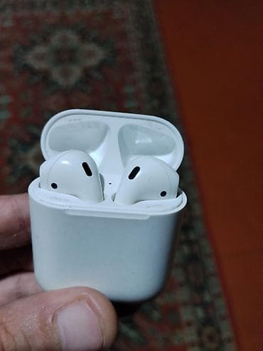 karaoke mikrofon bluetooth: İşlənmiş Simsiz (Bluetooth) Qulaqcıqlar, Apple, rəng - Ağ — 2
