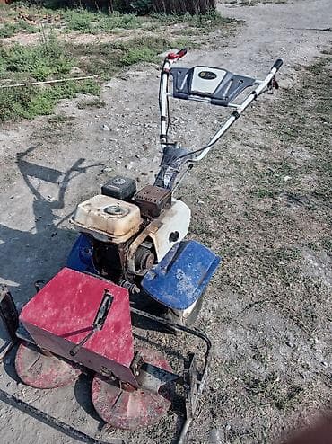 hava kompresoru satilir: Motoblok üçün otbiçən qoşqu (diskli) - 2 diskli kəsici mexanizm – — 2