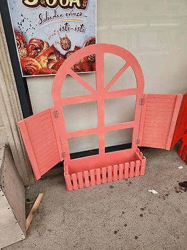 Şəkillər, tablolar: Dekorativ taxta “pəncərə” kompozisiyası – qapalı və açıq məkanlar üçün — 6