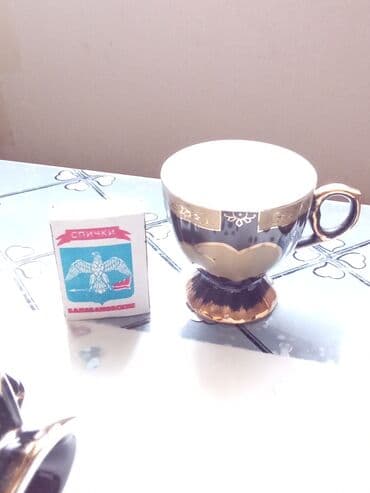 nerj qablar: Fincanlar, rəng - Qara, 6 ədədli dəst — 2