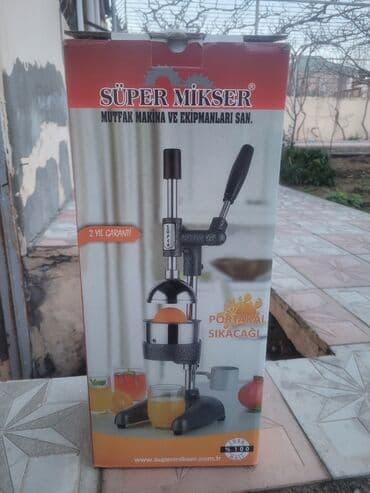 Ət çəkən maşınlar: Şirəçəkən Sitrus meyvələri üçün, İşlənmiş — 2