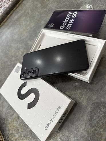 yonca sep: Samsung Galaxy S21 FE, 128 GB, rəng - Qara, Simsiz şarj — 6