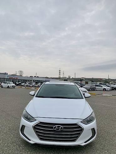 Motonəqliyyat: Hyundai Elantra: 2 l | 2017 il Sedan — 5