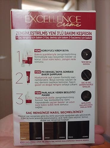 Saç boyası, L'Oreal, Boyalı saçlar üçün — 3
