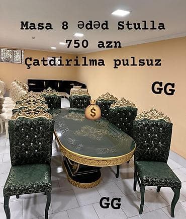 Masa desti rəng seçimi var