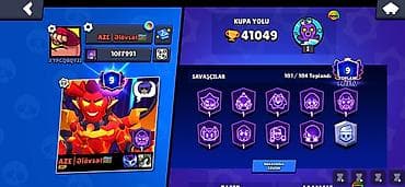 Digər: Brawl Stars hesabı – yüksək göstəricilər və zəngin kontent - Kupa — 2