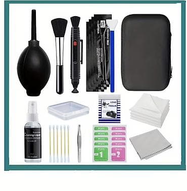 Video oyunlar və konsollar: Fotoaparat və obyektivlər üçün peşəkar təmizləmə dəsti Tərkib: - Hava — 7