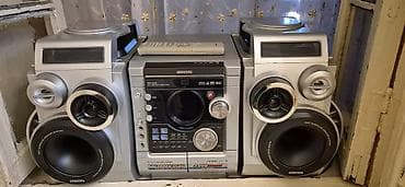 hi fi: Samsung audio sistemi – 3 blokdan ibarət mini hi‑fi mərkəz - İki — 1