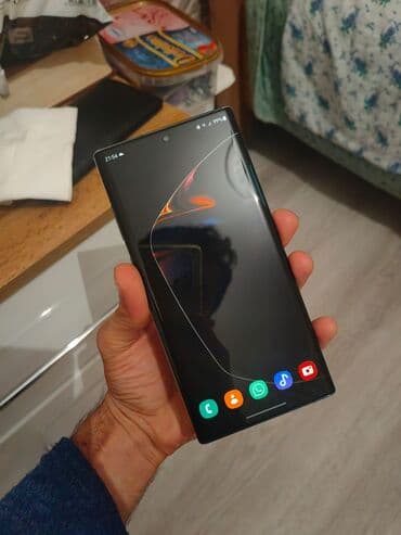 samsunk note 10: Samsung Note 10 Plus, 256 GB, rəng - Qara, Sensor, Barmaq izi, Simsiz şarj — 3