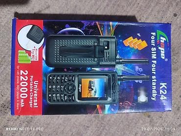 avto dinamik: Hope K24 mobil telefon Xüsusiyyətlər: - Ekran: 1.77", 128×160 (və ya — 5