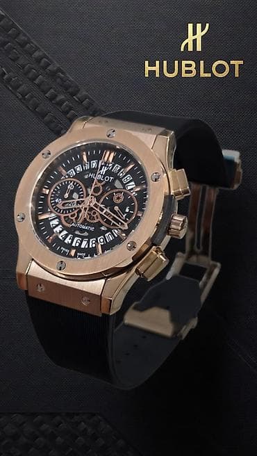 Qol saatı, Hublot, rəng - Qara