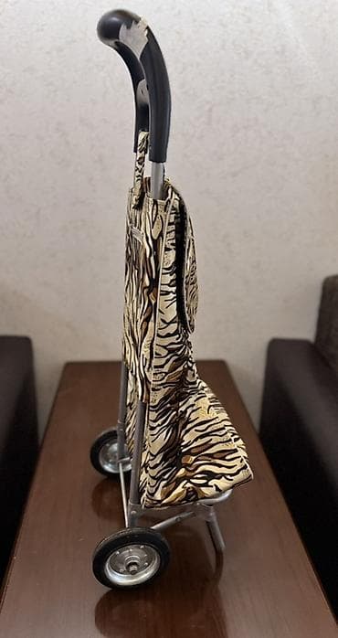 Холодильное оборудование: Təkərli alış-veriş çantası (taburetli model) - İki təkərli, yüngül — 2