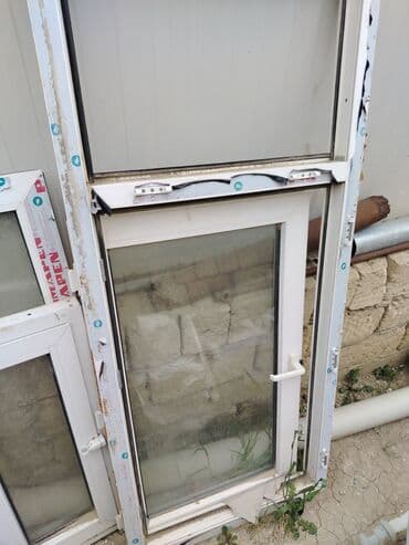 заказать москитную сетку на окно: İşlənmiş İkiqat şüşə paketi Plastik pəncərə, Еni: 70 sm, Uzunluğu: 160 sm — 3