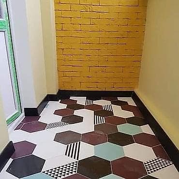 tam inşaat: Daxili təmir və dekorasiya xidməti - Döşəmə işləri: Heksaformal — 1
