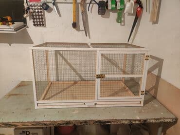 bildirçin yuvası: Cücə,dovşan,bildirçin,tisbaga,pişik,quş ve s. Heyvanlar üçün qefesler — 1