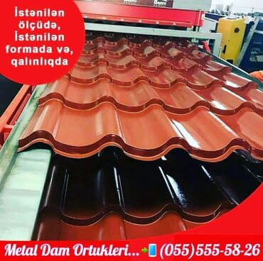 demir siferin qiymeti: Metal dam örtükləri — 1