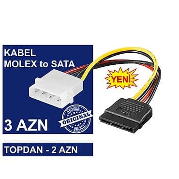 i 7: Kabellər "MOLEX/SATA to SATA/MOLEX Original" MƏHSULLAR TAM — 6