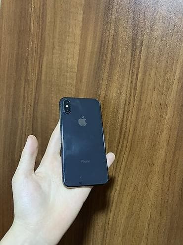 IPhone X, 64 GB, Qara, Face ID