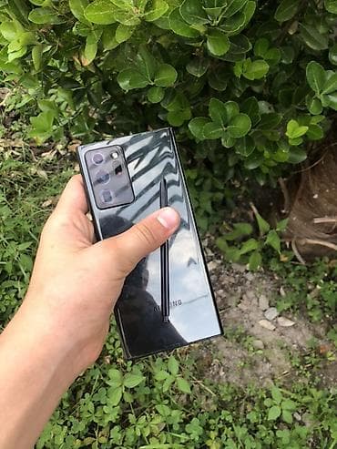 Samsung Galaxy Note 20 Ultra, 256 GB, rəng - Qara, Barmaq izi