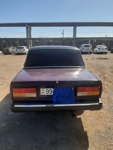 ваза напольная керамическая высокая: Avtomobil: Lada 2107 (VAZ 2107) Kuzov: sedan, tünd bənövşəyi rəng — 9