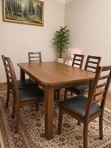 Qonaq otağı üçün, İşlənmiş, Açılan, 6 stul lalafo.az -da Qonaq otağı üçün, İşlənmiş, Açılan, 6 stul