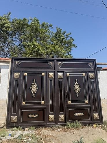 karta: Yeni Dəmir Həyət darvazası, Yana açılan, 350 m, Mexaniki, Qapı ilə, Kredit var, Ödənişli quraşdırma, Ünvandan götürmə, Ödənişli çatdırılma, Rayonlara çatdırılma — 3
