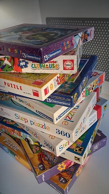 fiksiklər ilə pazllar: На продаже пазлы для детей 5-8 лет. Цена3-5 манат. А также магнитная — 4