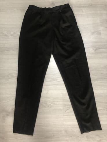şalvar qız üçün: Брюки, Bershka, M (EU 38), цвет - Черный — 1