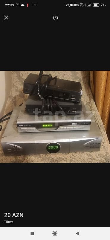 canaq antena: Məhsul: Televiziya qəbulediciləri dəsti Təsvir: - 1 ədəd EUROMAX — 2