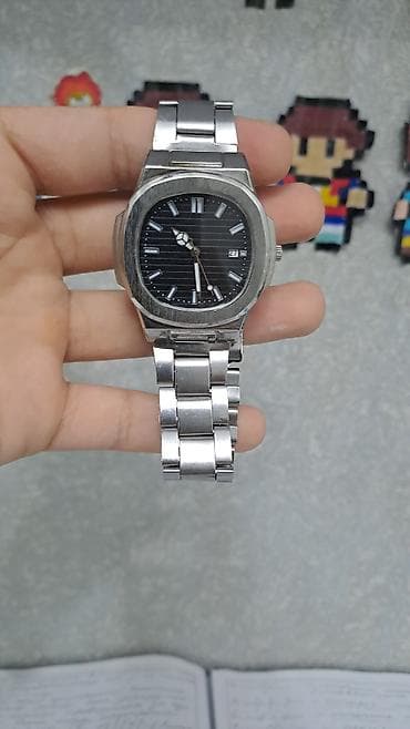 cib saatlari: Paslanmayan poladdan kişi qol saatı - Korpus və qayış: tamamilə — 2