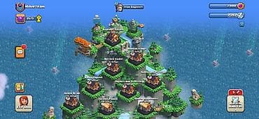 Игровые наборы: Clash of Clans hesabı – inkişaf etmiş şəhər və Klan Başkenti — 3
