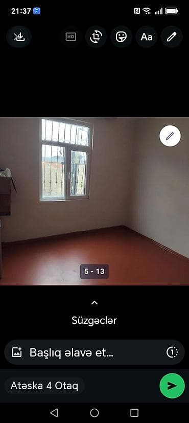 Bağ evləri: Binə qəsəbəsində kirayə sahə: 3 sot həyəti olan ayrıca (ayrıca — 4