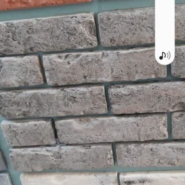 müşviq kərpic zavodu: Kabançik fasad kərpiç Ağ və qəhvəyi tonlarda dekorativ kərpic-panellər — 13