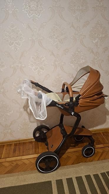 Коляски: Классическая прогулочная коляска, Foofoo, Б/у, Пол: Мальчик, Возраст: 12-18 месяцев, Самовывоз — 1