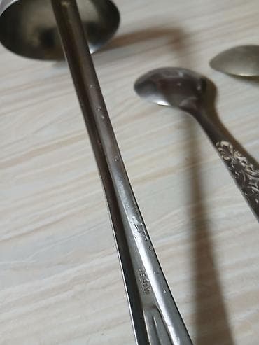 dəmir sifer: Məişət üçün metal stolüstü dəst – 7 parça Tərkibi: - 1 ədəd uzun — 5