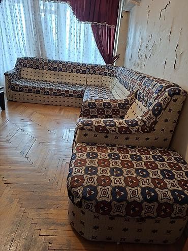 cay evi ucun divan: İşlənmiş, Künc divan, Divan, Bazalı, Açılan — 2