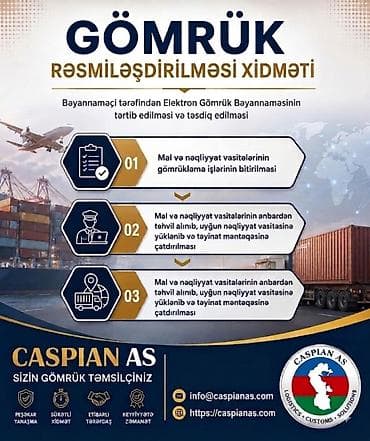 "CASPIAN AS" MMC - Şirkətimiz fiziki və hüquqi şəxslər üçün bütün