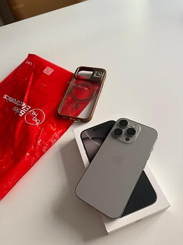 ıphon: IPhone 16 Pro, 256 GB, Natural Titanium, Barmaq izi, Face ID — 9