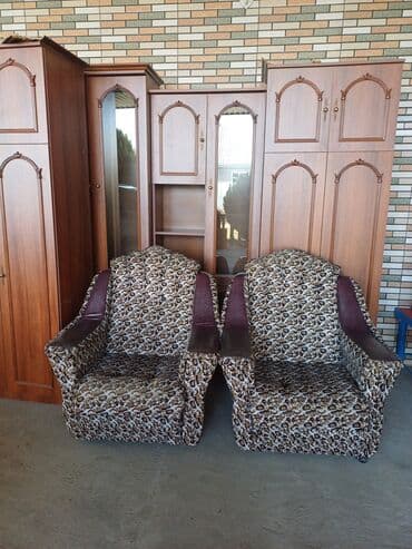 шкафы для кухни: Б/у, Распашной, Прямой шкаф, Гардеробный шкаф — 7