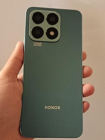 ucuz telefon iphone: Honor X8a, 128 GB, rəng - Göy, Sensor, Barmaq izi, İki sim kartlı — 1