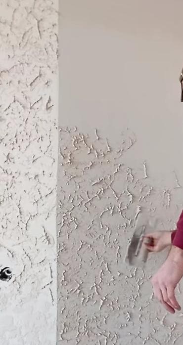 Dekorativ suvaq və teksturalı boya işi – “qaynaqlı/çınqıllı” faktura — 8